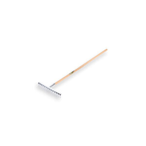Jimmy  Tuinhark verzinkt met 14 gebogen tanden, met IKAPE steel 150 x 2,8 cm. FSC 100%