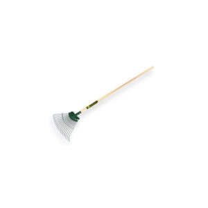 Bulldog  Bladhark BULLDOG Springbok 20 ronde tanden, verenstaal, met gelakte ESSEN steel 135 x 3,0 cm.