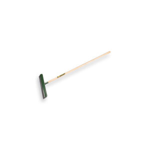 Bulldog  Bladhark BULLDOG 33 rubber tanden, met gelakte ESSEN steel 135 x 3,0 cm.
